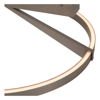 APPLAUSE - Ceiling light - Ø 60 cm - LED Dimmable - CCT - 1x40W 2200K/4000K - Iron grey