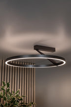 APPLAUSE - Ceiling light - Ø 60 cm - LED Dimmable - CCT - 1x40W 2200K/4000K - Iron grey