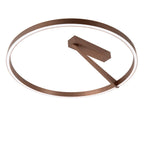APPLAUSE - Plafonnière - Ø 60 cm - LED Dimb. - CCT - 1x40W 2200K/4000K - Koffie