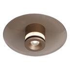 SANTIAGO - Plafonnière - Ø 23 cm - LED Dimb. - CCT - 1x10W 2700K/4000K - Amber