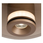 SANTIAGO - Plafonnière - Ø 23 cm - LED Dimb. - CCT - 1x10W 2700K/4000K - Amber