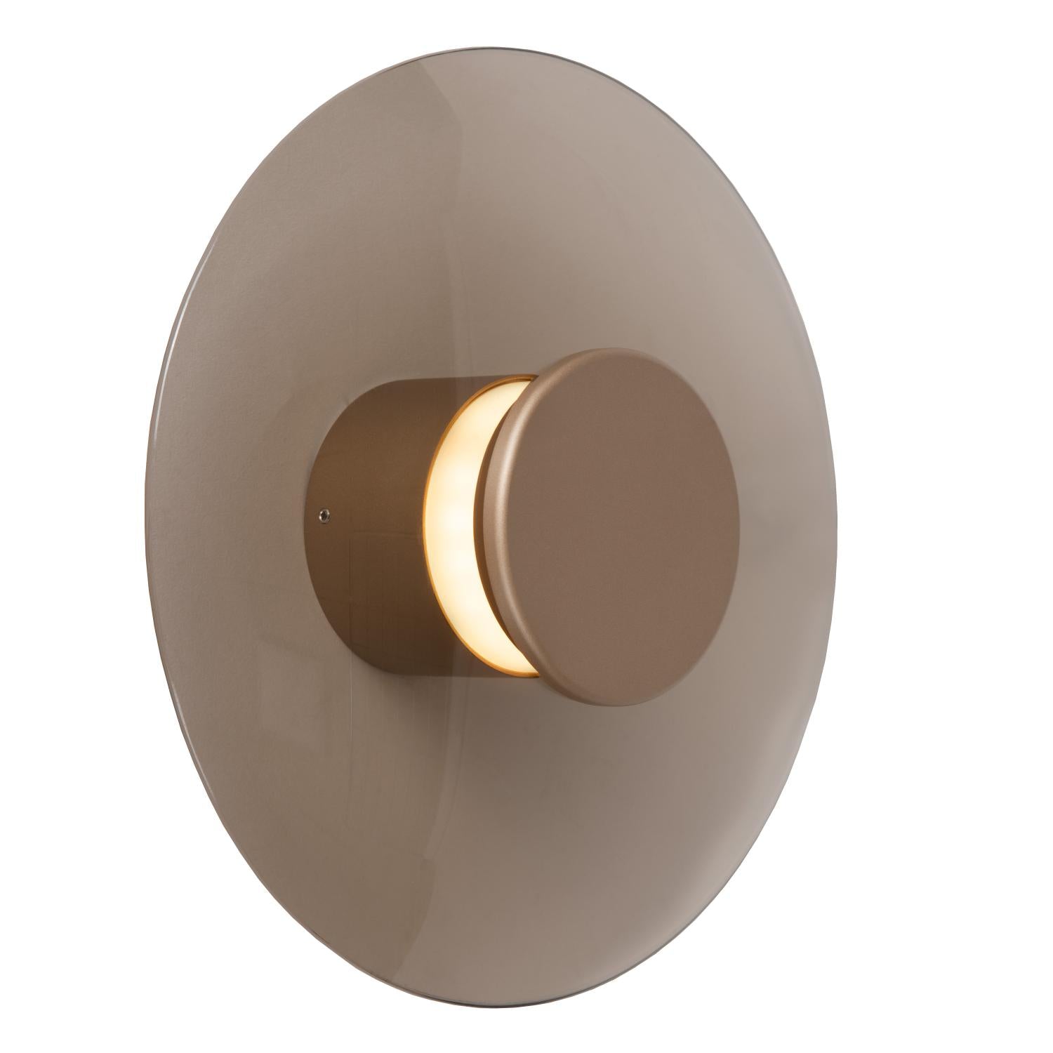 SANTIAGO - Wandlamp - Ø 23 cm - LED Dimb. - CCT - 1x10W 2700K/4000K - Amber