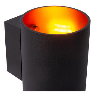 XERA - Wandlamp - Ø 8 cm - 1xG9 - Zwart