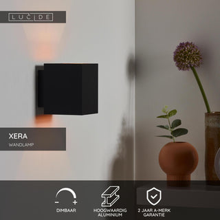 XERA - Applique murale - 1xG9 - Noir