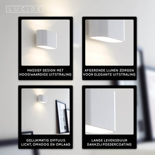 XERA - Wandlamp - 1xG9 - Wit