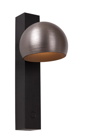 ESFERA - Wandlamp - LED Dimb. - 1x9W 2700K - Grijs ijzer
