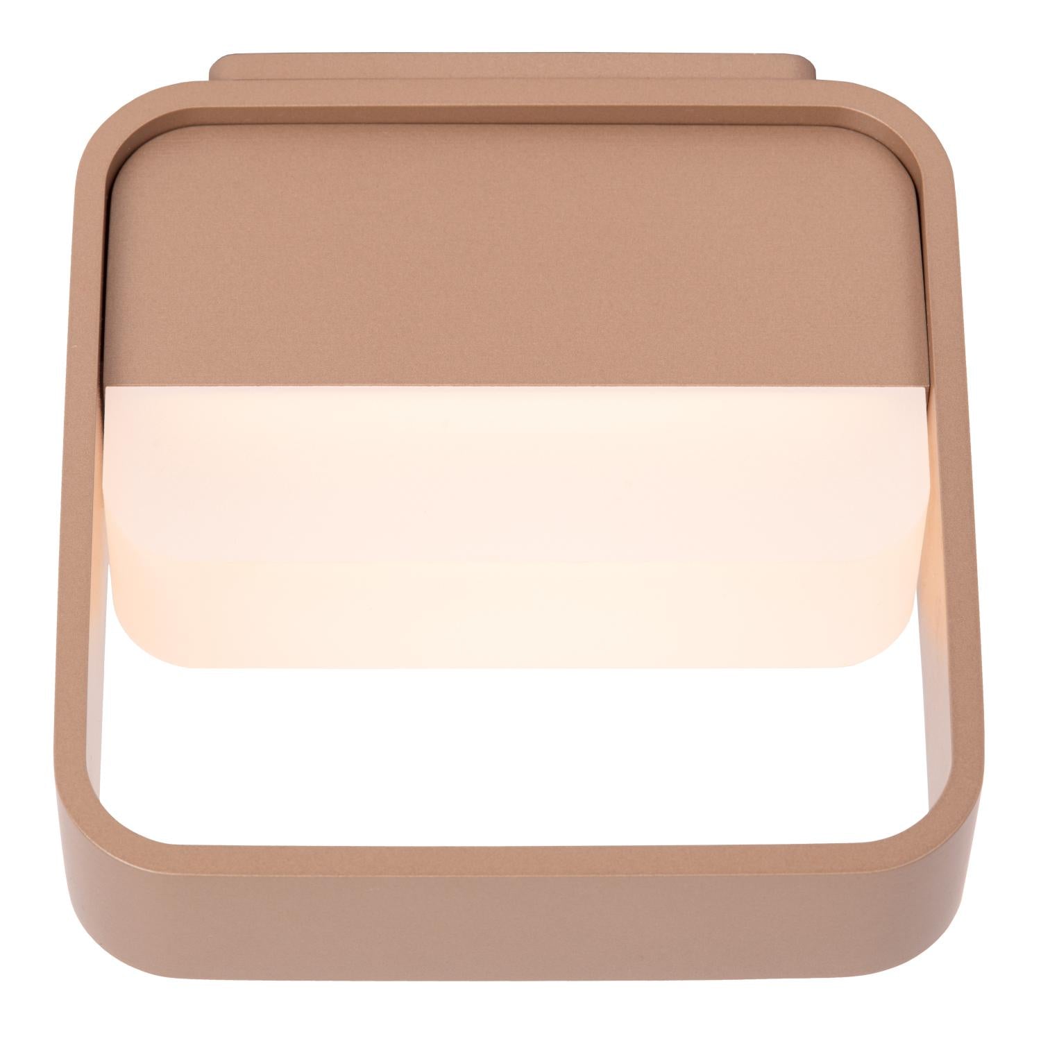 SILVI - Applique murale rechargeable - Batterie - LED Dimmable - 1x3,7W 2700K - Café
