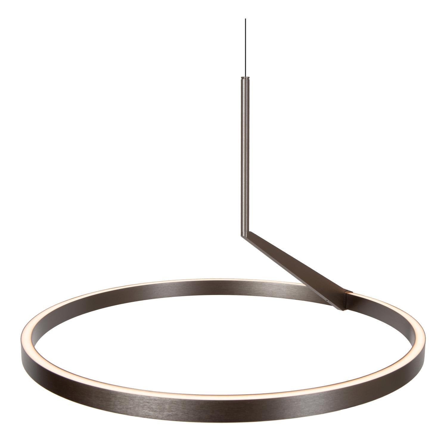 APPLAUSE - Pendant light - Ø 60 cm - LED Dimmable - CCT - 1x32W 2700K/4000K - Hand motion sensor - Iron grey