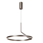 APPLAUSE - Pendant light - Ø 60 cm - LED Dimmable - CCT - 1x32W 2700K/4000K - Hand motion sensor - Iron grey