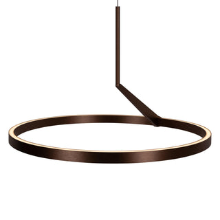 APPLAUSE - Pendant light - Ø 60 cm - LED Dimmable - CCT - 1x32W 2700K/4000K - Hand motion sensor - Coffee