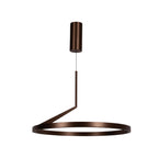 APPLAUSE - Pendant light - Ø 60 cm - LED Dimmable - CCT - 1x32W 2700K/4000K - Hand motion sensor - Coffee