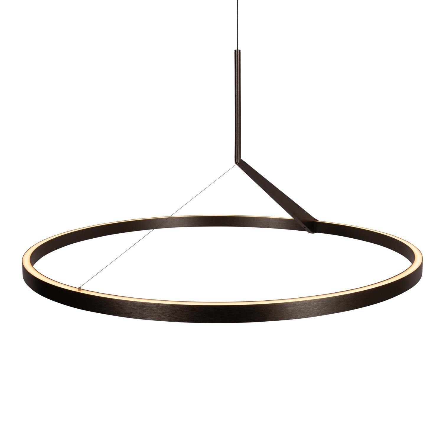 APPLAUSE - Pendant light - Ø 80 cm - LED Dimmable - CCT - 1x50W 2700K/4000K - Hand motion sensor - Iron grey
