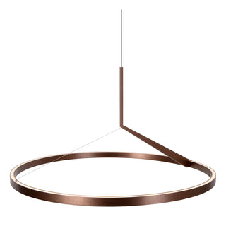 APPLAUSE - Pendant light - Ø 80 cm - LED Dimmable - CCT - 1x50W 2700K/4000K - Hand motion sensor - Coffee