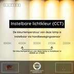 APPLAUSE - Pendant light - Ø 80 cm - LED Dimmable - CCT - 1x50W 2700K/4000K - Hand motion sensor - Coffee