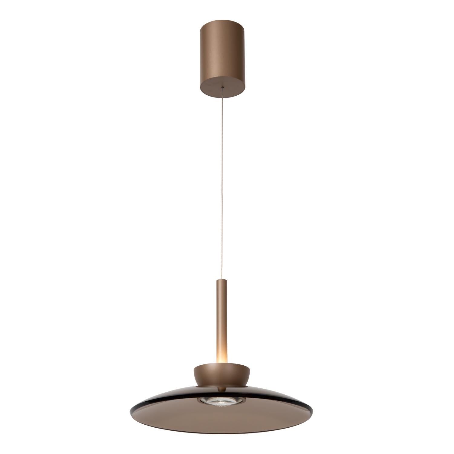 SANTIAGO - Suspension - Ø 32 cm - LED Dimmable - CCT - 1x16W 2700K/4000K - Ambre
