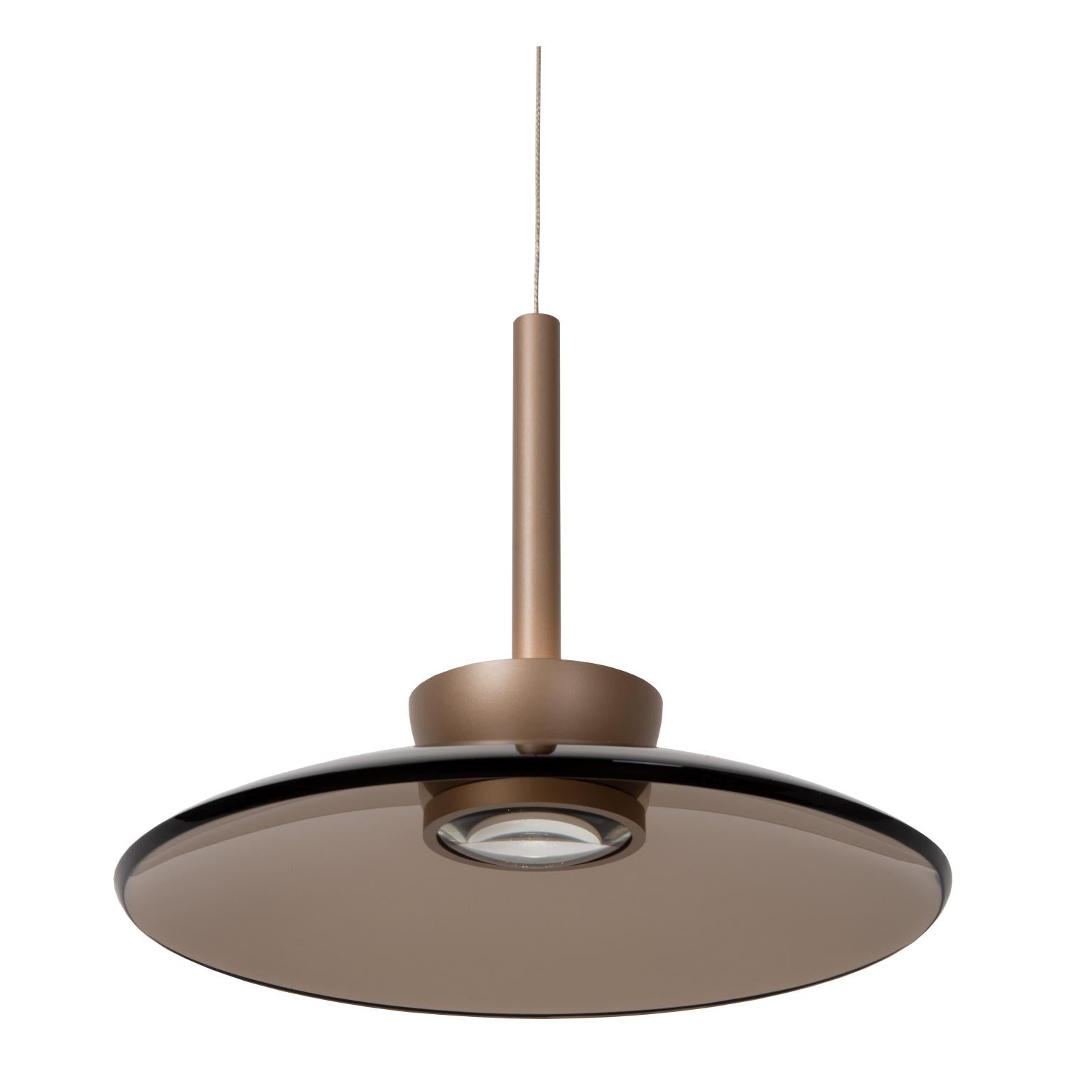 SANTIAGO - Hanglamp - Ø 32 cm - LED Dimb. - CCT - 1x16W 2700K/4000K - Amber