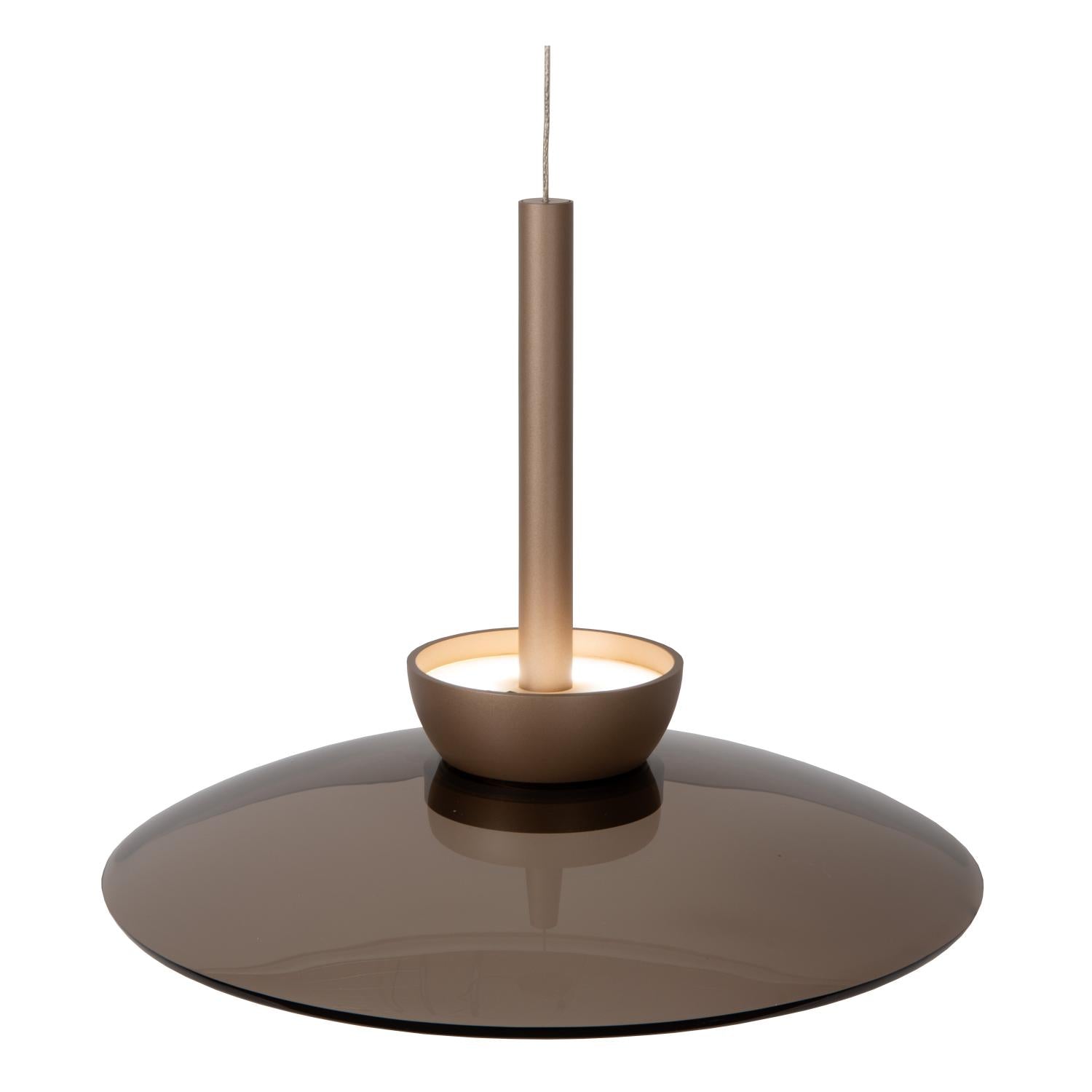 SANTIAGO - Hanglamp - Ø 32 cm - LED Dimb. - CCT - 1x16W 2700K/4000K - Amber