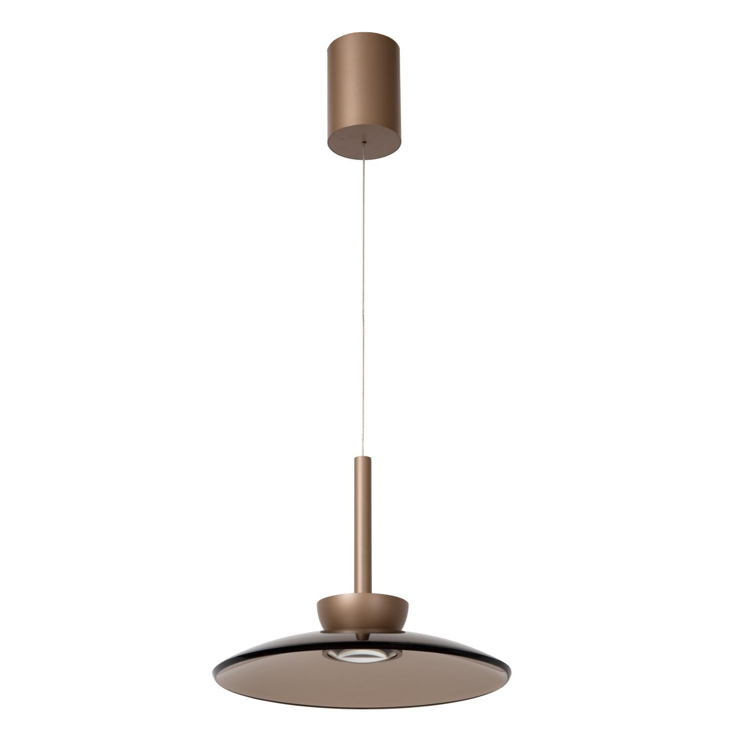 SANTIAGO - Suspension - Ø 32 cm - LED Dimmable - CCT - 1x16W 2700K/4000K - Ambre