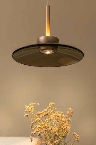 SANTIAGO - Hanglamp - Ø 32 cm - LED Dimb. - CCT - 1x16W 2700K/4000K - Amber