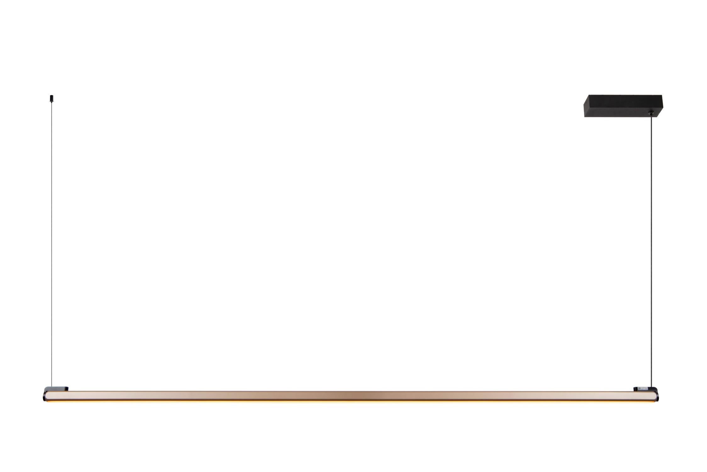 BRAGA - Suspension - LED Dimmable - CCT - 1x36W 2700K/4000K - Capteur gestuel - Café