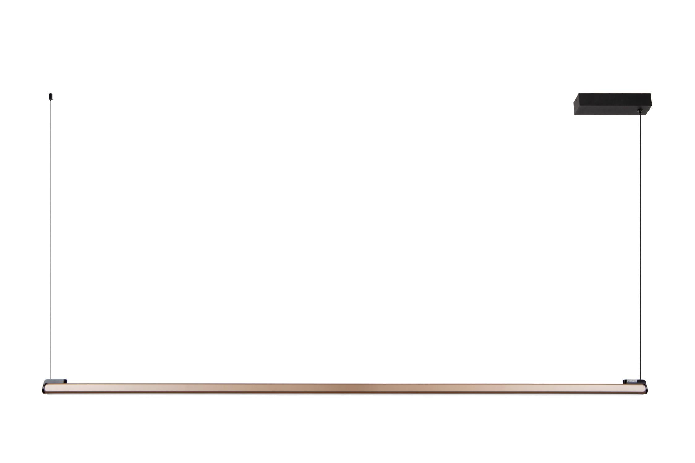 BRAGA - Suspension - LED Dimmable - CCT - 1x36W 2700K/4000K - Capteur gestuel - Café