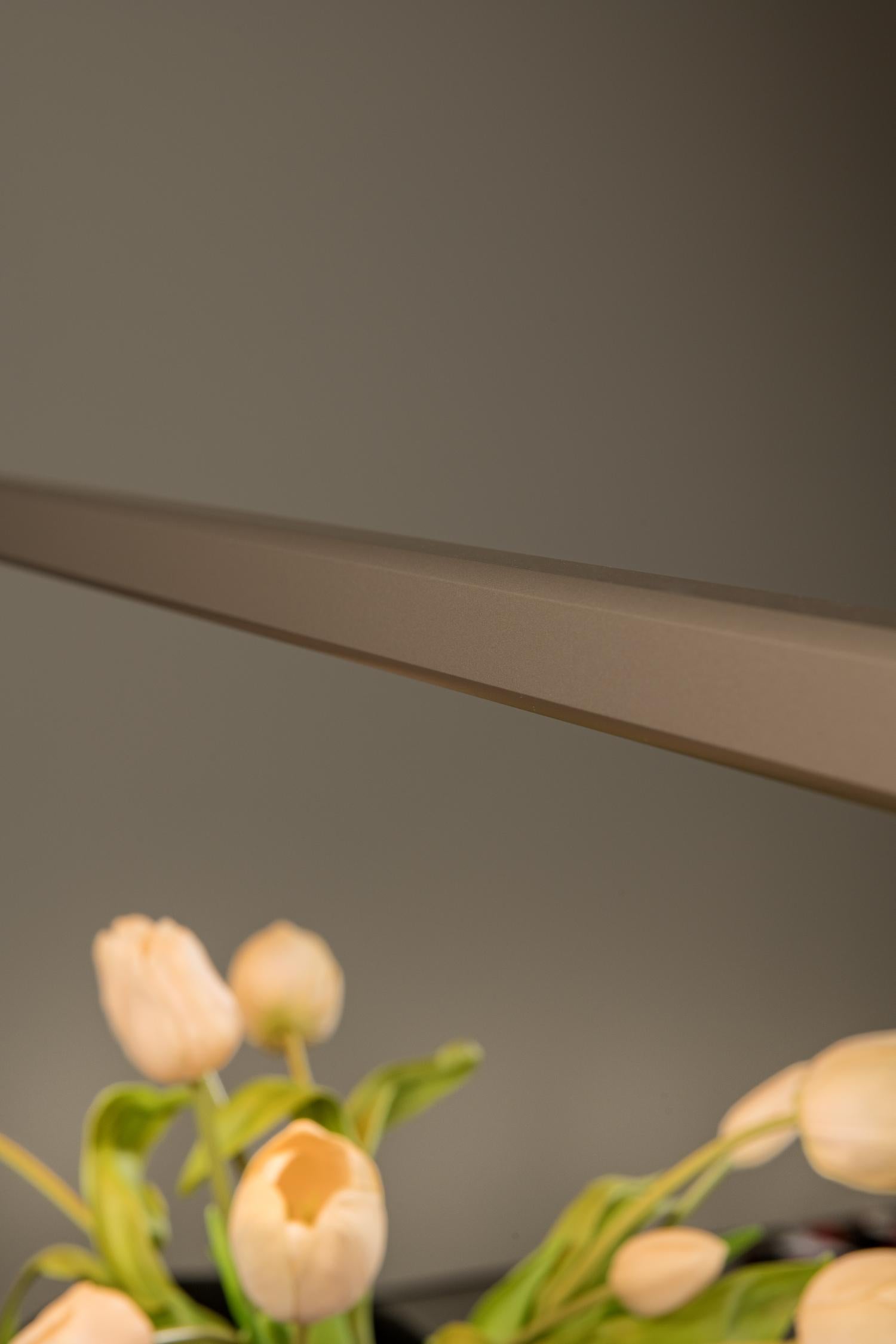 BRAGA - Hanglamp - LED Dimb. - CCT - 1x36W 2700K/4000K - Handbewegingssensor - Koffie