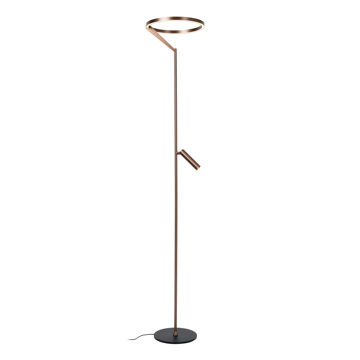 APPLAUSE - Floor lamp - Ø 33 cm - LED Dimmable - CCT - 2700K/4000K - Coffee