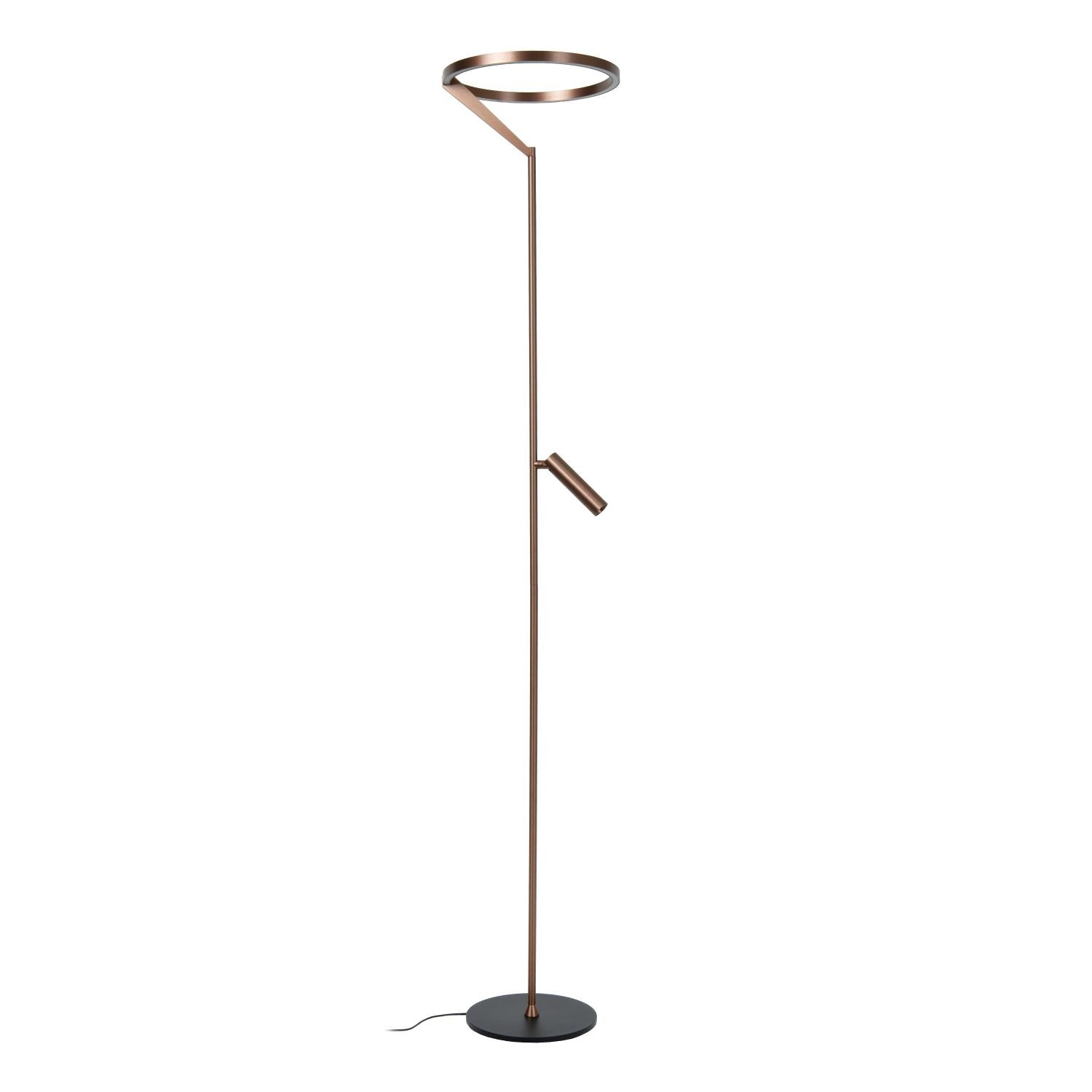 APPLAUSE - Floor lamp - Ø 33 cm - LED Dimmable - CCT - 2700K/4000K - Coffee