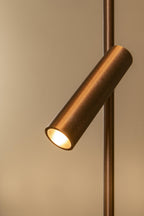 APPLAUSE - Floor lamp - Ø 33 cm - LED Dimmable - CCT - 2700K/4000K - Coffee