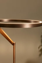 APPLAUSE - Floor lamp - Ø 33 cm - LED Dimmable - CCT - 2700K/4000K - Coffee