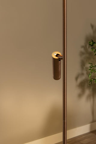 APPLAUSE - Floor lamp - Ø 33 cm - LED Dimmable - CCT - 2700K/4000K - Coffee