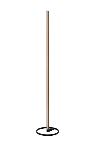 BRAGA - Vloerlamp - Ø 30 cm - LED Dimb. - CCT - 1x22W 2700K/4000K - Koffie