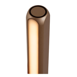 BRAGA - Vloerlamp - Ø 30 cm - LED Dimb. - CCT - 1x22W 2700K/4000K - Koffie