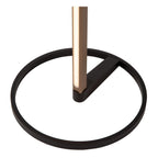 BRAGA - Vloerlamp - Ø 30 cm - LED Dimb. - CCT - 1x22W 2700K/4000K - Koffie