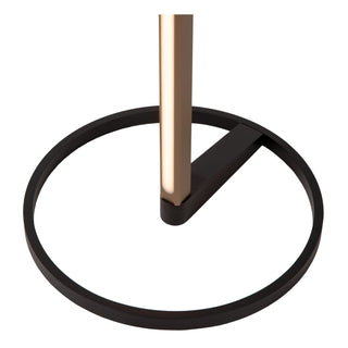 BRAGA - Vloerlamp - Ø 30 cm - LED Dimb. - CCT - 1x22W 2700K/4000K - Koffie