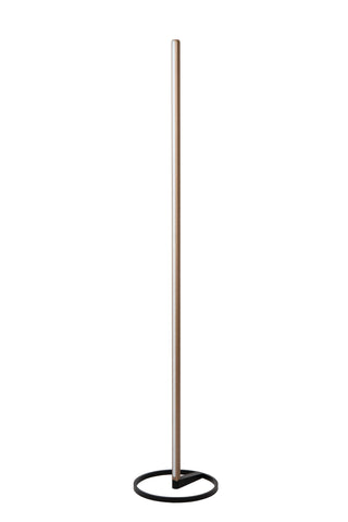 BRAGA - Vloerlamp - Ø 30 cm - LED Dimb. - CCT - 1x22W 2700K/4000K - Koffie