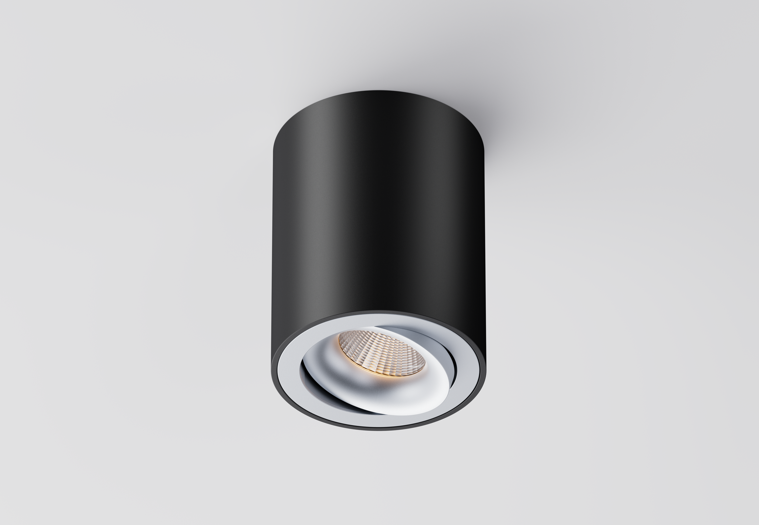 Clickfit Smooth tiltable surface-mounted spot GU10