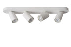 XYRUS - Plafondspot - LED Dim to warm - GU10 - 4x5W 2200K/3000K - Wit