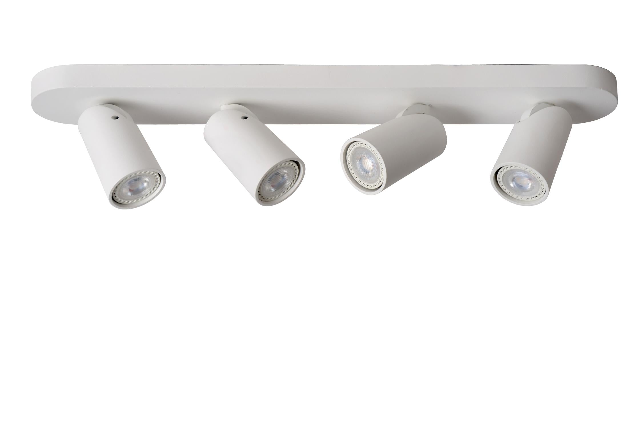 XYRUS - Plafondspot - LED Dim to warm - GU10 - 4x5W 2200K/3000K - Wit