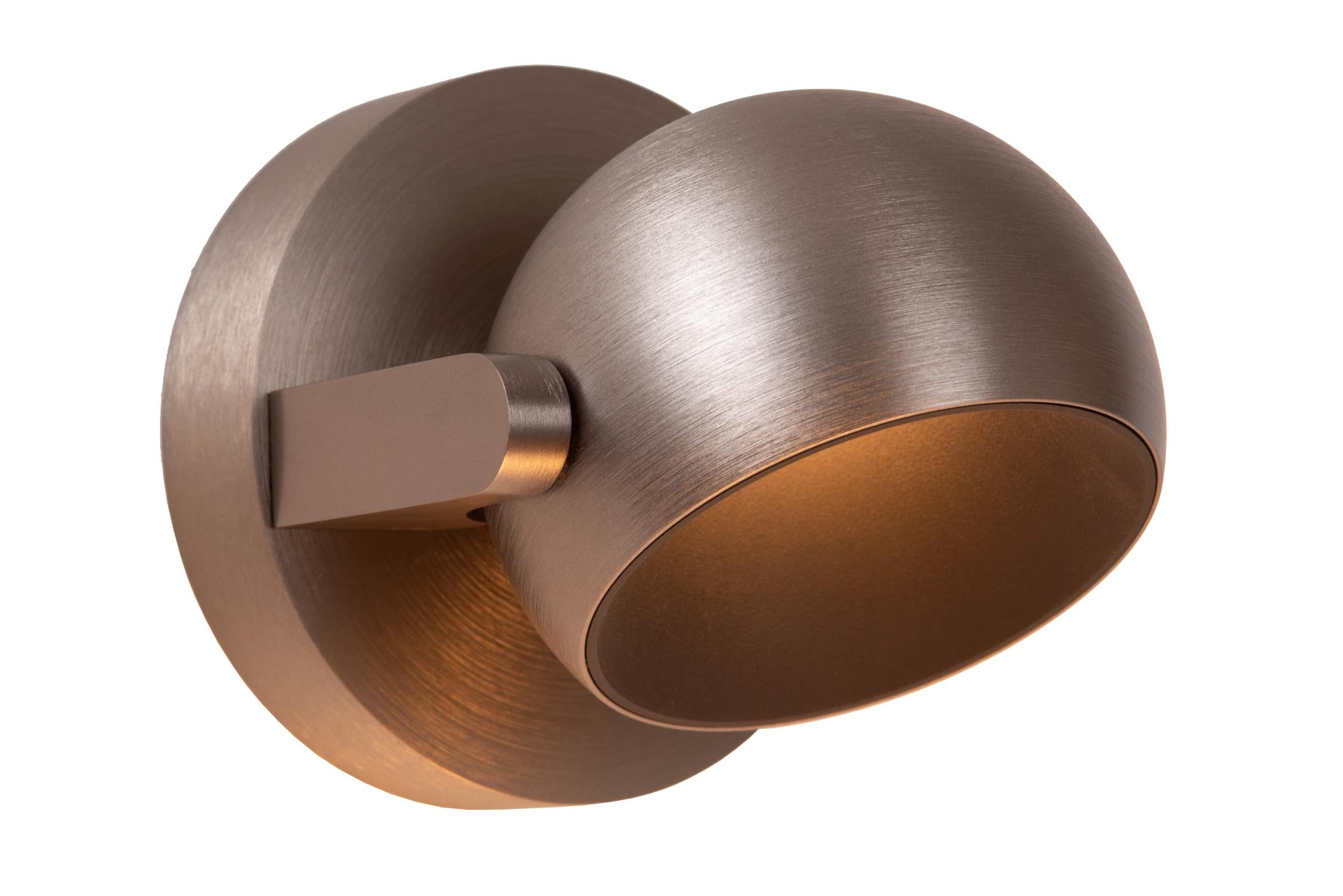 ESFERA - Plafondspot - Ø 11,2 cm - LED Dimb. - 1x11W 2700K - Grijs ijzer