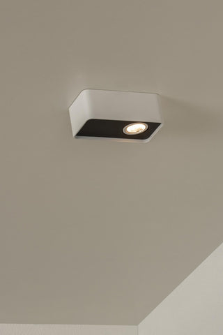 ANGULAR - Spot de plafond - LED Dimmable - 1x6W 2700K - Blanc