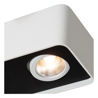 ANGULAR - Ceiling spotlight - LED Dimmable - 2x5W 2700K - White