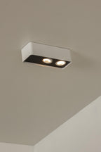 ANGULAR - Ceiling spotlight - LED Dimmable - 2x5W 2700K - White