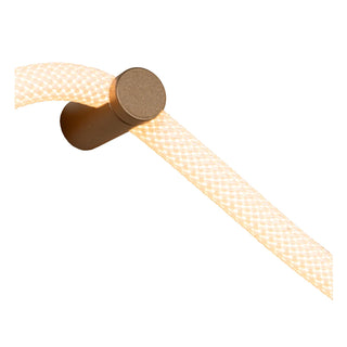 JANDERIN - Applique murale - LED Var. - CCT - 1x48W 2200K/3300K - Détecteur de geste - Couleur champagne | Vibes