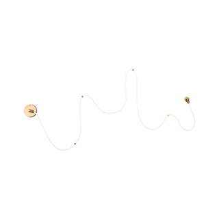JANDERIN - Applique murale - LED Var. - CCT - 1x48W 2200K/3300K - Détecteur de geste - Couleur champagne | Vibes