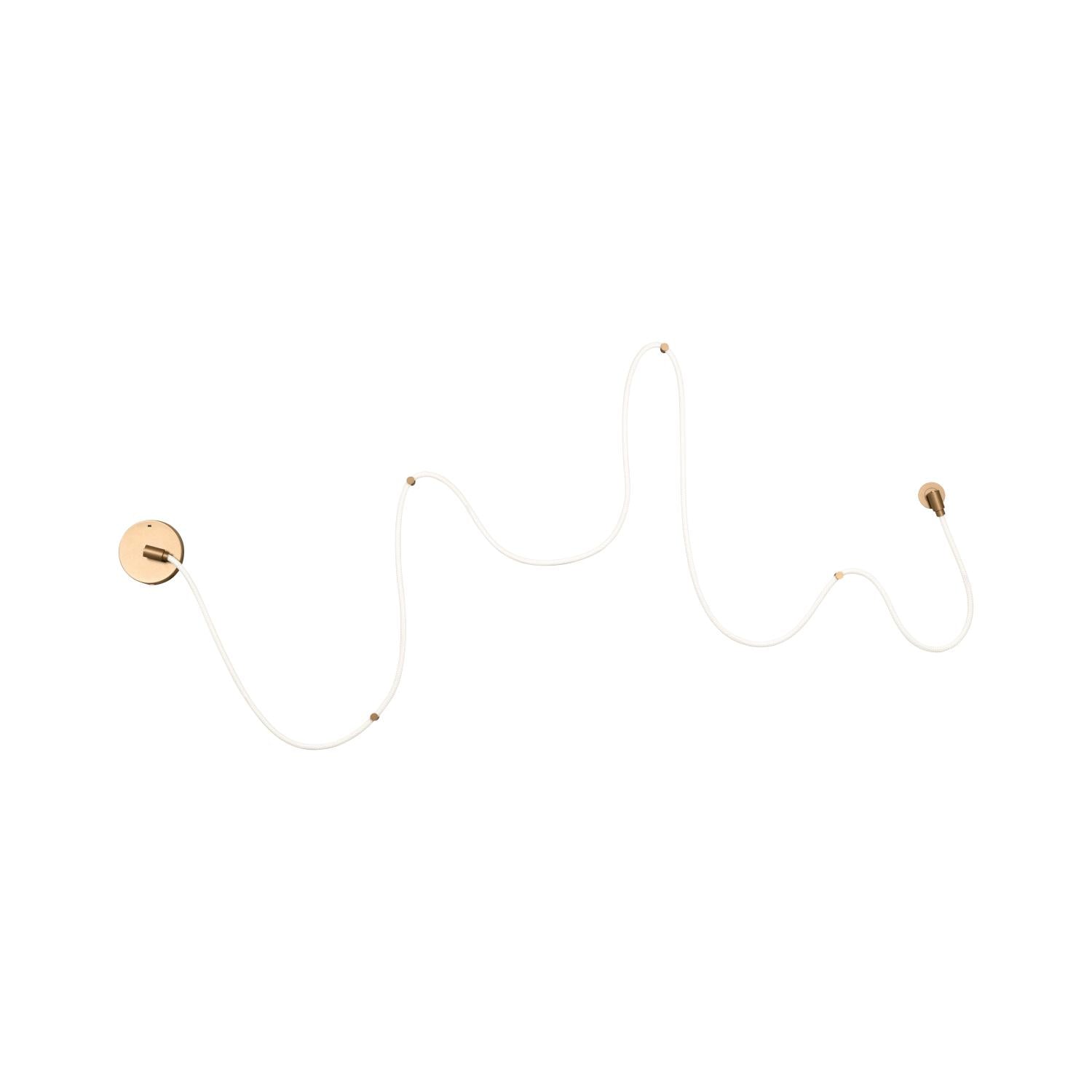 JANDERIN - Applique murale - LED Var. - CCT - 1x48W 2200K/3300K - Détecteur de geste - Couleur champagne | Vibes