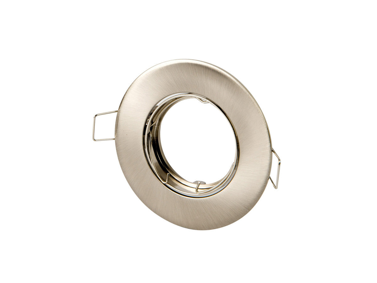 Recessed spotlight LED line PRIME round adjustable satin nickel IP20