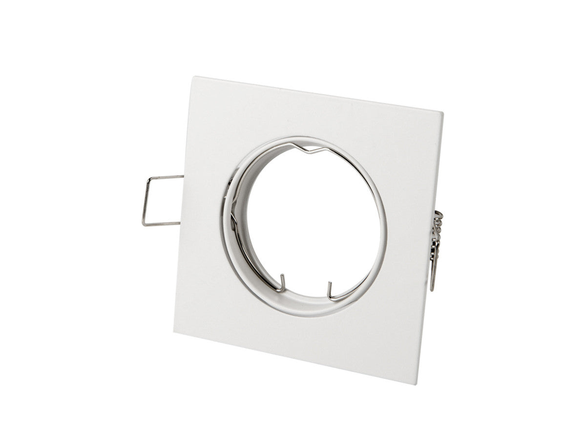 Spot encastrable LED line PRIME carré orientable blanc IP20