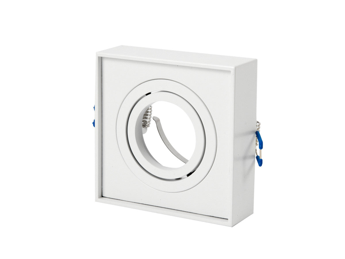 Recessed spotlight LED line PRIME CUBO MIDI square white IP20