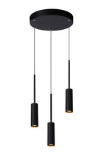 TUBULE - Hanglamp - Ø 26 cm - LED - 3x7W 2700K - Zwart